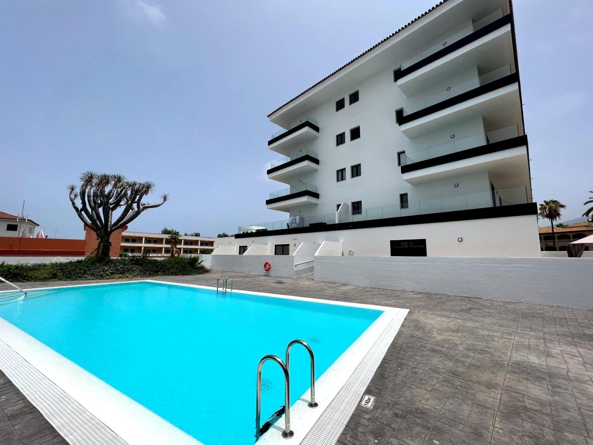 Lujoso Apartamento Completo, Piscina, Terraza Con Vistas Al Teide Puerto de la Cruz  Ngoại thất bức ảnh